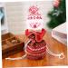 KOMBIUDA 1pc Snowman Storage Candy Bag Bags Kids Ornament Hanging Knitted Portable Christmas Adorable 1 count (Pack of 1) As Shown - Buy Online on SooperMarket.com