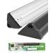 LUCKY HERP T5 Reptile Light Fixture Combo Kit 24W 30% UVA+10% UVB Light Reptile Kit(Up to 200%) 100-250V UVA UVB Reptile Light for Amphibian Tortoise Lizard Bearded Dragon 24.0 Watts