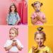 Fishdown Girls Glitter Headbands - 6Pcs Toddler Sequin Non-slip Hair Bands for Kids, Multicolor - Buy Online on SooperMarket.com