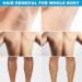 Hair Removal Cream Charmonic Intimate/Private Area Hair Remover for Men Fast & Painless Hair Removal for Underarm Chest Back Legs and Arms Depilatory Cream for Unwanted Coarse Body Hair (Black 2 pcs) - Buy Online on SooperMarket.com