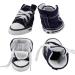 abcGoodefg Pet Dog Shoes | Puppy Canvas Sport Sneaker Boots | Outdoor Nonslip Causal Rubber Sole Shoes for Small Dog - Dark Blue - Buy Online on SooperMarket.com