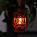 8 Inch Small Red Kerosene Hurricane Lantern Set - Perfect for Christmas Decor, Camping, and Emergency Use (4-Pack) - Buy Online on SooperMarket.com