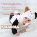 Doladola Unisex Baby Onesie | Animal Cartoon Cat Jumpsuit | Toddler's Hooded Romper | Beige Cat | 3-6 Months - Buy Online on SooperMarket.com
