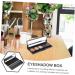 PLAFOPE 2pcs 5 Eyeshadow Case Eye Shadow Cosmetics Palette Eyeshadow Empty Case Travel Pack Child Bracket - Buy Online on SooperMarket.com