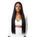 Sensationnel Butta Lace Human hair blend wig - Straight 32 (1B)