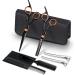 FCYSY Professional Hairdressing Scissors Thinning Set - OrangeBlack | Barber Haircut Kit for Men & Women - Buy Online on SooperMarket.com