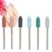 6Pcs Nail Art Grinding Head Set - Dead Skin Removal & Polishing - Nail Drill Accessories - Buy Online on SooperMarket.com