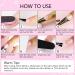 Saviland Build-Up Gel for Geln gel - 3Pcs 30g Clear Pink Nude Hard Gel Set with 100 Nail Shapes & Brush - Ultimate Nail Art Manicure Kit - Buy Online on SooperMarket.com