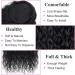 30 Curly Drawstring Ponytail Extension - Synthetic Hairpiece for Women (1B#) - Buy Online on SooperMarket.com