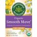 Organic Smooth Move Tea - Senna & Chamomile Herbal Blend, 32 Total Bags for Occasional Constipation Relief (Pack of 2) - Buy Online on SooperMarket.com