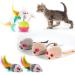 MIBOTE 28Pcs Cat Toys Set - Cat Tunnel, Catnip Fish, Feather Teaser Wand, Fluffy Mouse, Balls and Bells - Perfect Variety Pack for Cat and Kitten Entertainment - Buy Online on SooperMarket.com