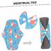 Healvian 6pcs Maternity Sanitary Napkin Panties | Bamboo Menstrual Pad Set for Women | Washable & Stay Dry Cloth Pads - Buy Online on SooperMarket.com