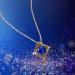 Women's Map Pendant Twelve Necklace Constellation Wild Necklace Simple Personality Clavicle Star Necklaces & Pendants Simulated Diamond Initial Necklace (K One Size) - Buy Online on SooperMarket.com