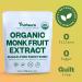 Organic Monk Fruit Extract 125g - Sugar-Free Natural Sweetener | 100% Pure, Paleo & Keto Friendly | Zero Calories & Carbs - PuriSure - Buy Online on SooperMarket.com