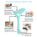 DogieLyn Reusable Silicone Eyeliner Stencil Cat Shape | Eyebrow Pencil & Eyeshadow Applicator Guide Template | Blue Lazy Makeup Tool - Buy Online on SooperMarket.com