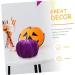 Didiseaon 5pcs Flannel Foam Pumpkin Autumn Decor Halloween Decor Velvet Pumpkins for Decorating Artificial Pumpkin Decoration Fall Decorations Home Decor Photo Prop Fake Pumpkin Set Purple Purple 14X12.5X12.5CM - Buy Online on SooperMarket.com