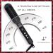 TYMO RING PLUS Ionic Hair Straightener Comb - Nano Titanium Brush with 9 Temp Settings & LED Screen - Buy Online on SooperMarket.com