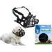 Baskerville Ultra Dog Muzzle Prevents Chewing and Biting, Allows Panting and Drinking | Comfortable, Humane, Adjustable, Lightweight | 6 Sizes, Black/Tan - Labrador Black - Buy Online on SooperMarket.com