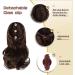 Sofeiyan 13 Long Curly Ponytail Extension - Natural Black | Clip-in Synthetic Hairpiece for Women - Buy Online on SooperMarket.com