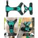 Joytale Reflective Dog Harness for Large Dogs | Adjustable Soft Padded & Breathable | Safe Control Handle | Turquoise (1 Pack) - Buy Online on SooperMarket.com