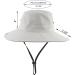 Mukeyo Womens Wide Brim Sun Hat | UV Protection, Foldable Ponytail Cap for Beach, Fishing, Hiking - Beige - Buy Online on SooperMarket.com