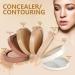 FantasyDay 5 in 1 Makeup Setting Powder Pressed Powder Cosmetics Powder Foundation Longwear Coverage with a Mattifying Finish Water- and Heat-Resistant Shine & Oil Control - Buy Online on SooperMarket.com