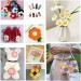 8pcs Frame Loom Kit with 4 Pom Pom Maker & Knitting Wool - Round/Square Looms Craft Kit - Instructions Included - Buy Online on SooperMarket.com