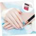 Angoily 2 Sets Nail Polisher Earphone Stainless Steel. Silicone. Quartz. Ceramics Manicure - Buy Online on SooperMarket.com