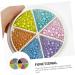 minkissy 2 Boxes Nail Art Macaron Colored Steel Balls Nail Decorations Accessories Mini Miss - Buy Online on SooperMarket.com