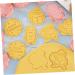 ABOOFAN 8pcs Christmas Cartoon Pie Chocolate Fudge Christmas Cookie Stamper Lovely Cookie Mold 3D Candy Tool - Buy Online on SooperMarket.com