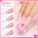Honey Joy Dip Powder Nail Kit Starter Set - 4 Colors Hot Pink Glitter Dipping Powder Liquid with Base Top Coat Activator - Nail Art Manicure Salon DIY - No LED Lamp Needed - Dip-7pcs-01 - Buy Online on SooperMarket.com