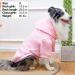 EXPAWLORER Princess Dog Hoodie with Leash Hole - Pink Winter Coat for Girl Dogs - Buy Online on SooperMarket.com