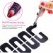 FRCOLOR Nail Polish Protector 300 Sheets Edge Sticker Patch Nail Protector Stickers Cuticle Protector for Nail Painting Manicure Protective Film Tool Nail Nail Protector Polish Nail Tape 3.00X2.50X0.10CMx3pcs As Shownx3pcs - Buy Online on SooperMarket.com