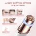 guRelax Facial Hair Remover(NEW) Facial Hair Removal for Women 2-in-1 Hair Removal Device Hair Remover for Face Woman Face Shaver/Trimmer with 2 Replacement Heads White(gen 3 Pro) - Buy Online on SooperMarket.com