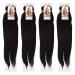 NEW 60 INCH PRE-PULLED XPRESSION Colour 1 (Jet Black) LAGOS BRAID PRE-PULLED PRE-STRECHED Hair Extension 60 2 In A Pack (Colour 1 Jet Black) Heat Resistant Tangle Free Jet Black 1