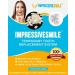Impressive Smile Ultra Thin Tooth WHITENING VENEERS | COSMETICALY Realistic Looking Solution for Missing OR Broken Teeth | Choose Shade A-1  A-2 or A-3 (A-2)