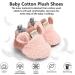 TMEOG Baby Booties Slippers - Infant Boots for Boys and Girls 6-12 Months - F Pink Sheep | Winter Sock Crib Shoes for Newborns | First Walking Shoes 0-18 Months - Buy Online on SooperMarket.com