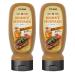 Body Attack Grill Sauce Honey Mustard 2x 320ml / 2x 32 Portions - Made in Germany - low -calorie sauce perfect for grilled food little fat & sugar lactose -free ideal for cooking for diet phases Honey Mustard 320 ml (2 -pack)
