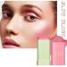 Newbang Glow Blush Stick 2 Pack - Multi-Purpose Cream Rouge for Cheeks Waterproof Natural Matte Blush Travel-Friendly Tinted Moisturizer in Shy Pink - Buy Online on SooperMarket.com