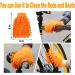 QeeHeng Precision Bicycle Cleaning Brush Tool Set - Ideal for Mountain, Road, City, Hybrid, BMX, and Folding Bikes | 10 Pieces - Buy Online on SooperMarket.com