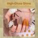 AUBSS Autumn Gel Nail Polish Set - 6 Stunning Colors for Winter | Gold Glitter, Brownish Orange, Brown | Soak Off LED Gel Kit for Nail Art | Perfect Manicure Gift for Women - Buy Online on SooperMarket.com