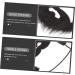 2pcs Fake Beard Party Supplies for Adults Halloween Decor Prom Decor Old Man Stick-on Mustache Fake Beard Costume Halloween - Buy Online on SooperMarket.com