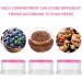 XINRUI 2pcs Portable Infant Baby Milk Powder Dispenser - 5 Layers, 100ml Per Layer - Buy Online on SooperMarket.com