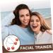 BELLIFFY 1 Pair Dimple Trainer Face Dimples Trainer Dimples Maker Facial Exerciser Face Dimples Shaper Trainer for Dimples Facial Tools Cheeks Clip Face Exerciser Tool Dimples Exerciser 4.30X2.50X0.80CM Red - Buy Online on SooperMarket.com