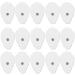 20 Pieces TENS Unit Pads Replacement Adhesive Electrodes for TENS Therapy Machines
