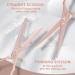 JASON Professional Hairdressing Scissors Set - 6.5 inch Hair Cutting & Thinning Scissors, Rose Gold Hairdresser Set - Buy Online on SooperMarket.com