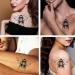 Dopetattoo Large Bee Temporary Tattoo Sheets for Men and Women - Neck, Arm, Hand, Leg, 6 Pack - Buy Online on SooperMarket.com