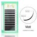 Flat Lashes 0.15 & 0.20 | C CC D DD Curl Eyelash Extensions | Matt Black 8-15mm Mix | 1-Pack BM-C-0.20-9mm - Buy Online on SooperMarket.com