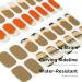 NAILOG Semi Cured Gel Nail Strips 34 pcs Salon-Quality Gel Nail Stickers Long Lasting Nail Wraps for Women with Soft Gel Finish (Evoking) - Buy Online on SooperMarket.com