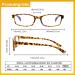 Buy Kerecsen 5 Pack Reading Glasses for Men & Women - High-Quality Spring Hinges Comfortable Rectangular Design - Multi-Colored (2.00 Magnification) - International Shipping Available - Buy Online on SooperMarket.com